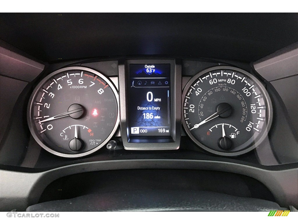 2019 Toyota Tacoma TRD Pro Double Cab 4x4 Gauges Photo #140612890