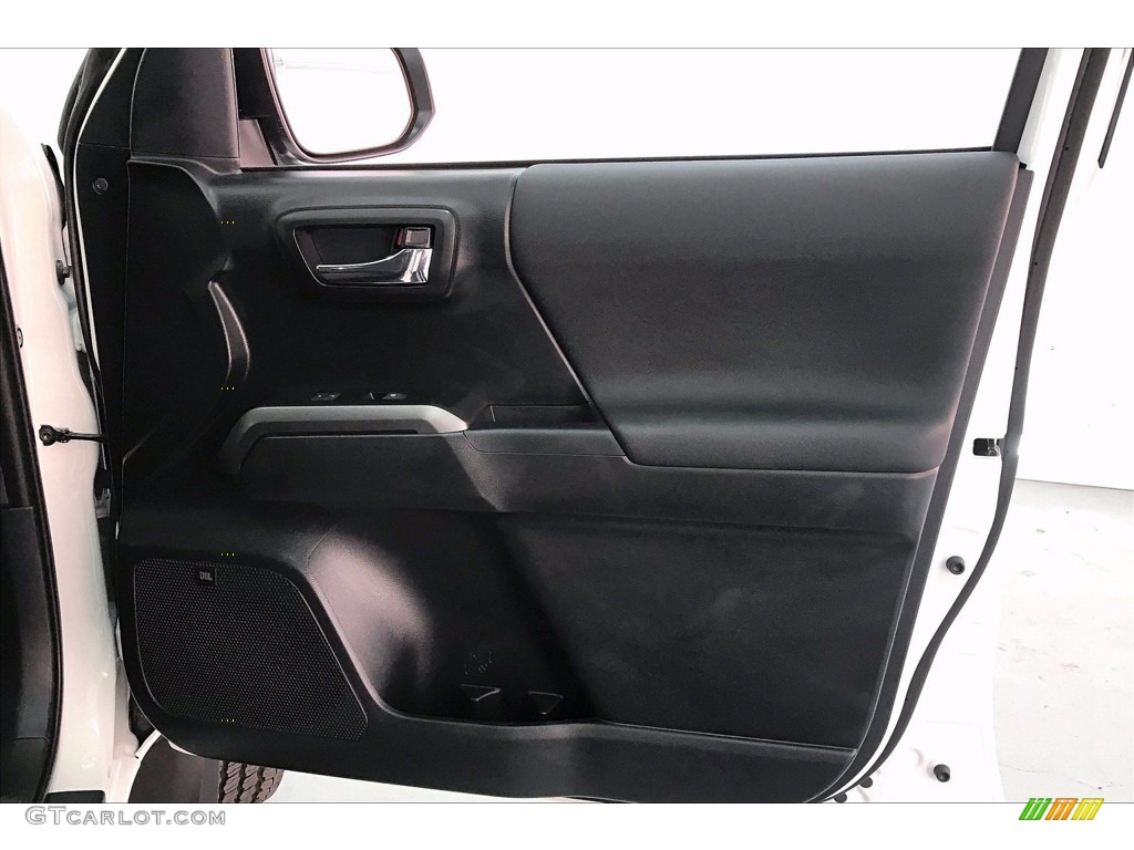 2019 Toyota Tacoma TRD Pro Double Cab 4x4 Black Door Panel Photo #140612902