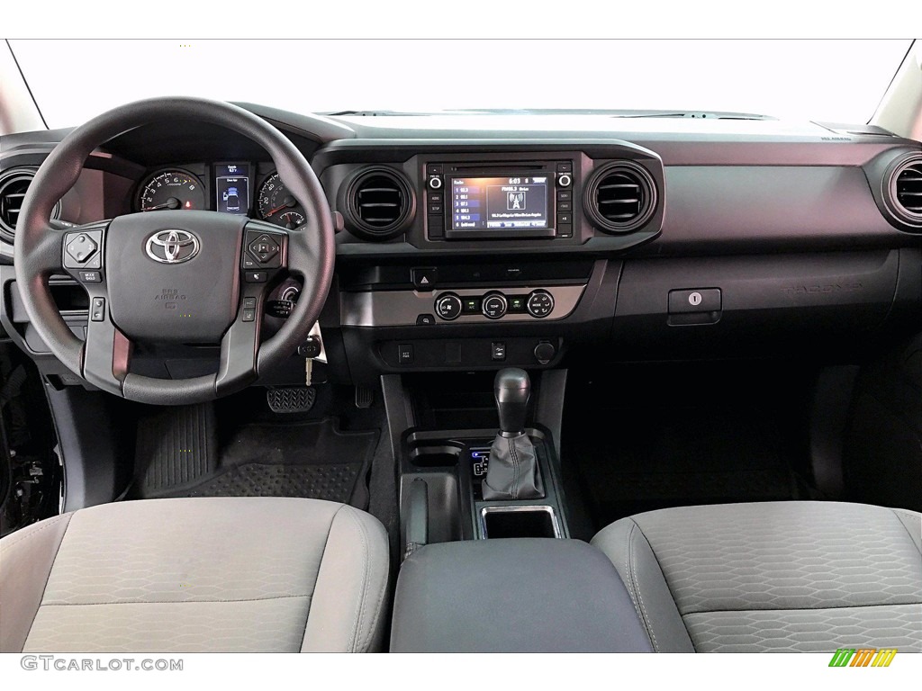 2019 Toyota Tacoma SR Access Cab Cement Gray Dashboard Photo #140612965
