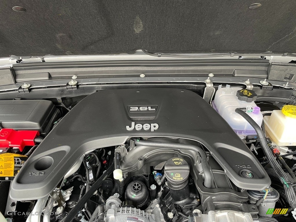 2021 Jeep Gladiator Sport 4x4 Engine Photos