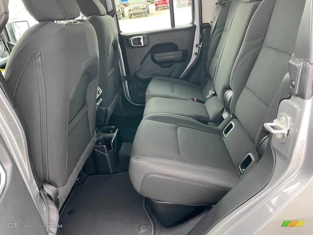 Black Interior 2021 Jeep Gladiator Sport 4x4 Photo #140613673