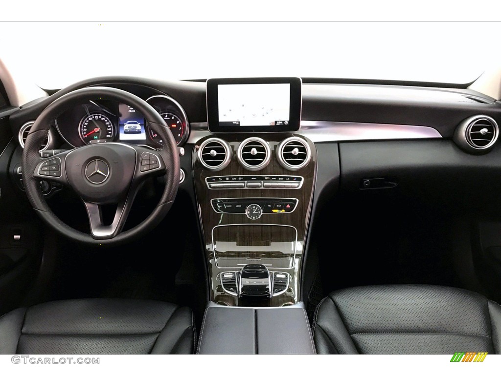 Black Interior 2016 Mercedes-Benz C 300 Sedan Photo #140613679