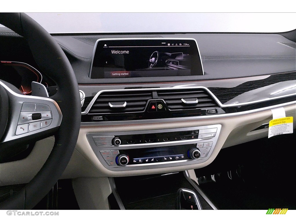 2021 7 Series 740i Sedan - Alpine White / Ivory White/Black photo #6
