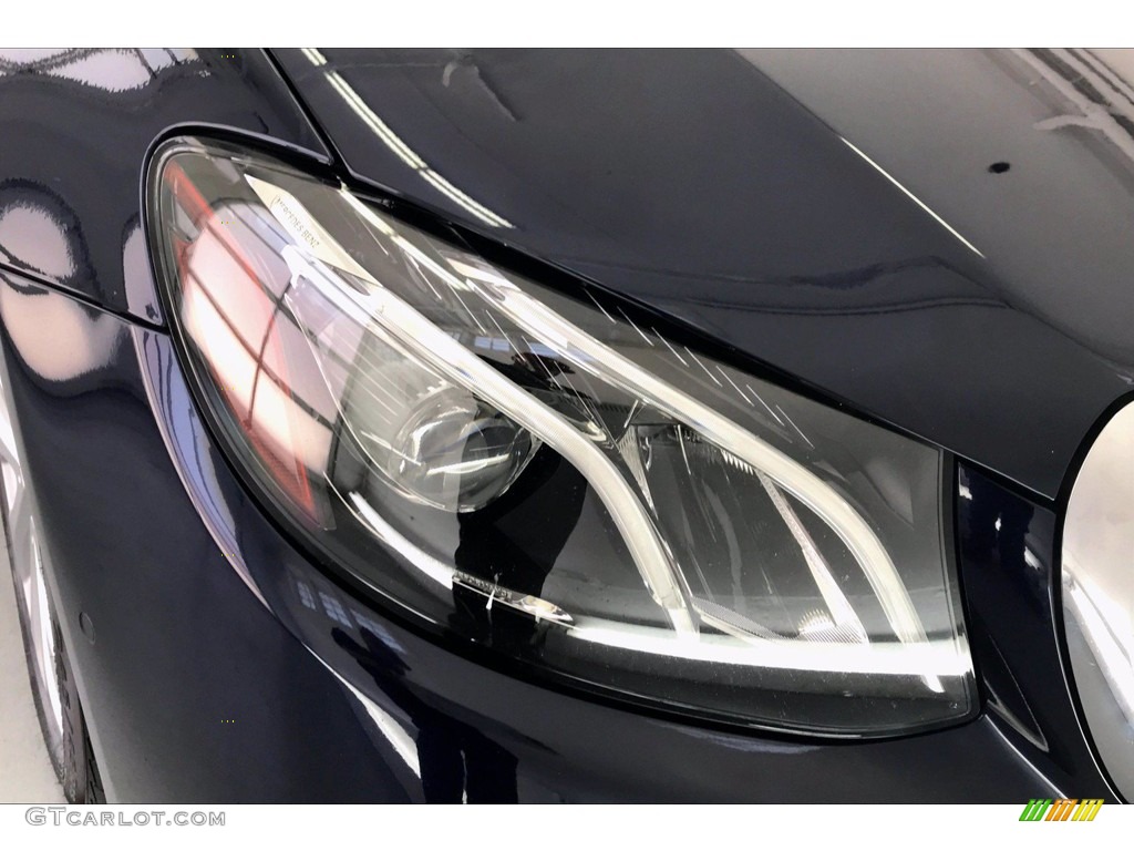 2018 E 300 Sedan - Lunar Blue Metallic / Nut Brown/Black photo #32