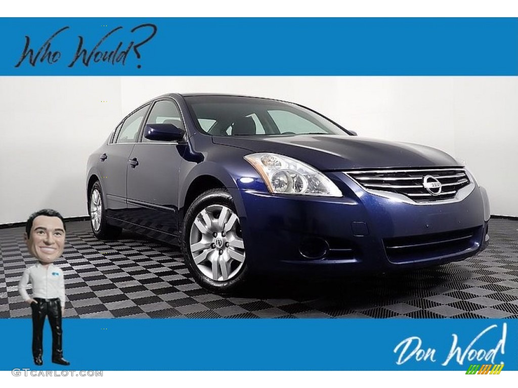 2010 Altima 2.5 S - Navy Blue / Charcoal photo #1