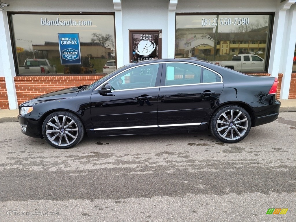 2015 S80 T6 AWD - Black Stone / Off Black photo #1