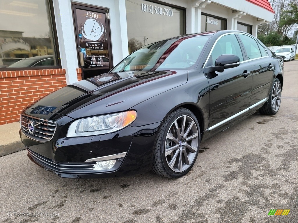 2015 S80 T6 AWD - Black Stone / Off Black photo #2