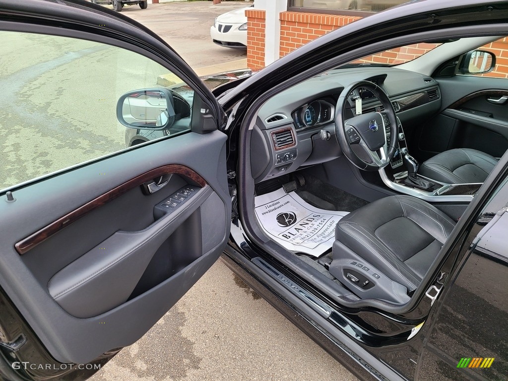 2015 S80 T6 AWD - Black Stone / Off Black photo #3