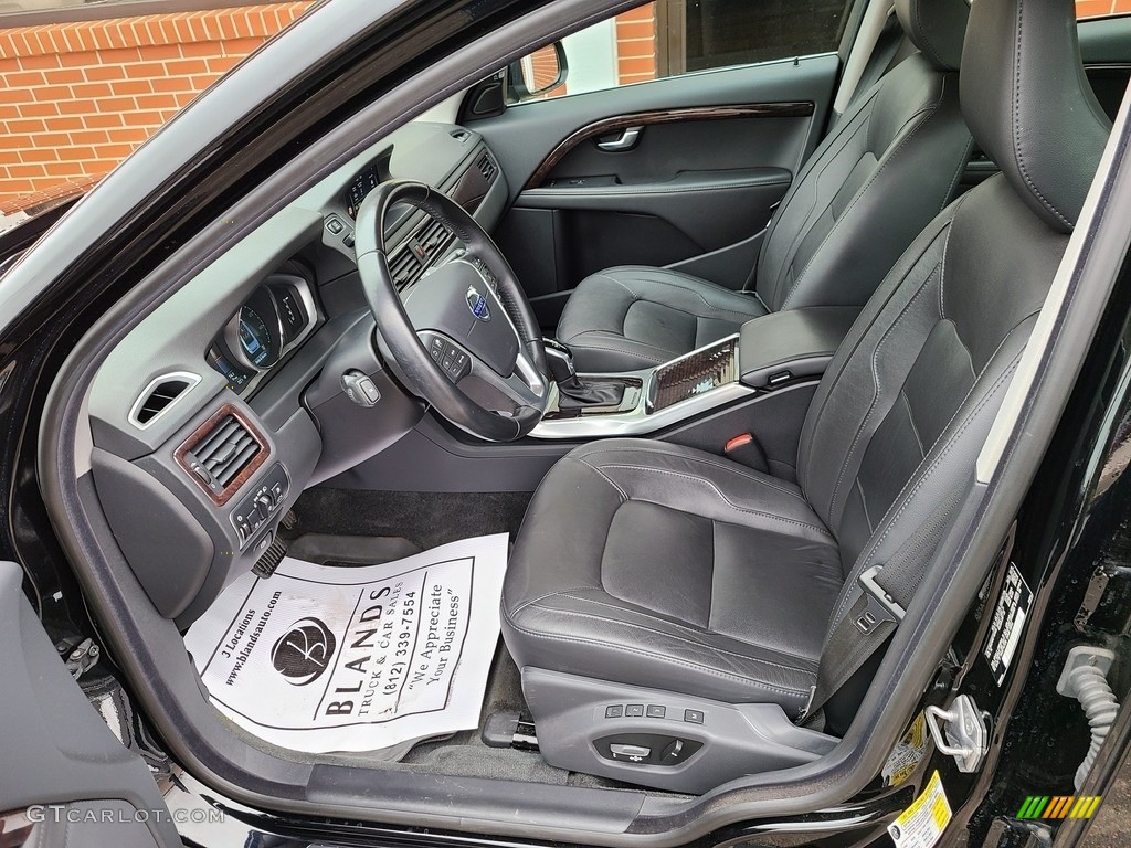 2015 S80 T6 AWD - Black Stone / Off Black photo #4