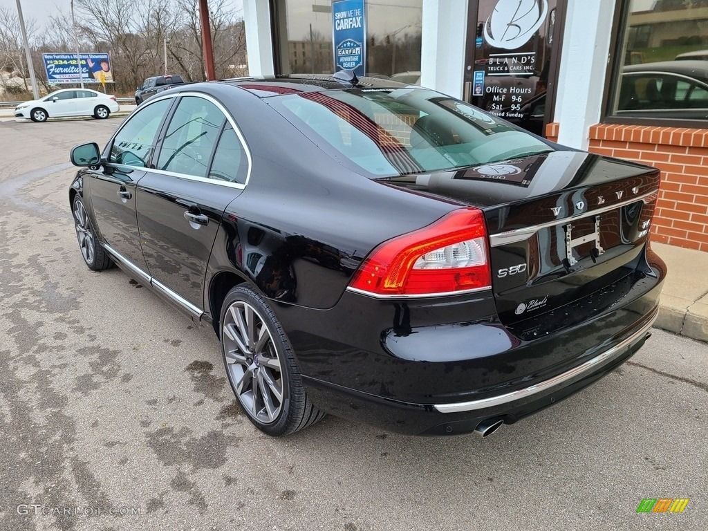 2015 S80 T6 AWD - Black Stone / Off Black photo #7