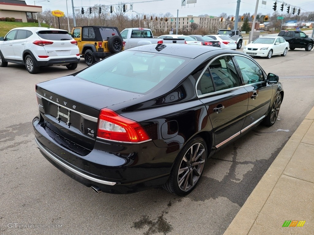2015 S80 T6 AWD - Black Stone / Off Black photo #11