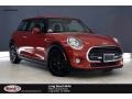 2018 Blazing Red Metallic Mini Hardtop Cooper 2 Door #140613240