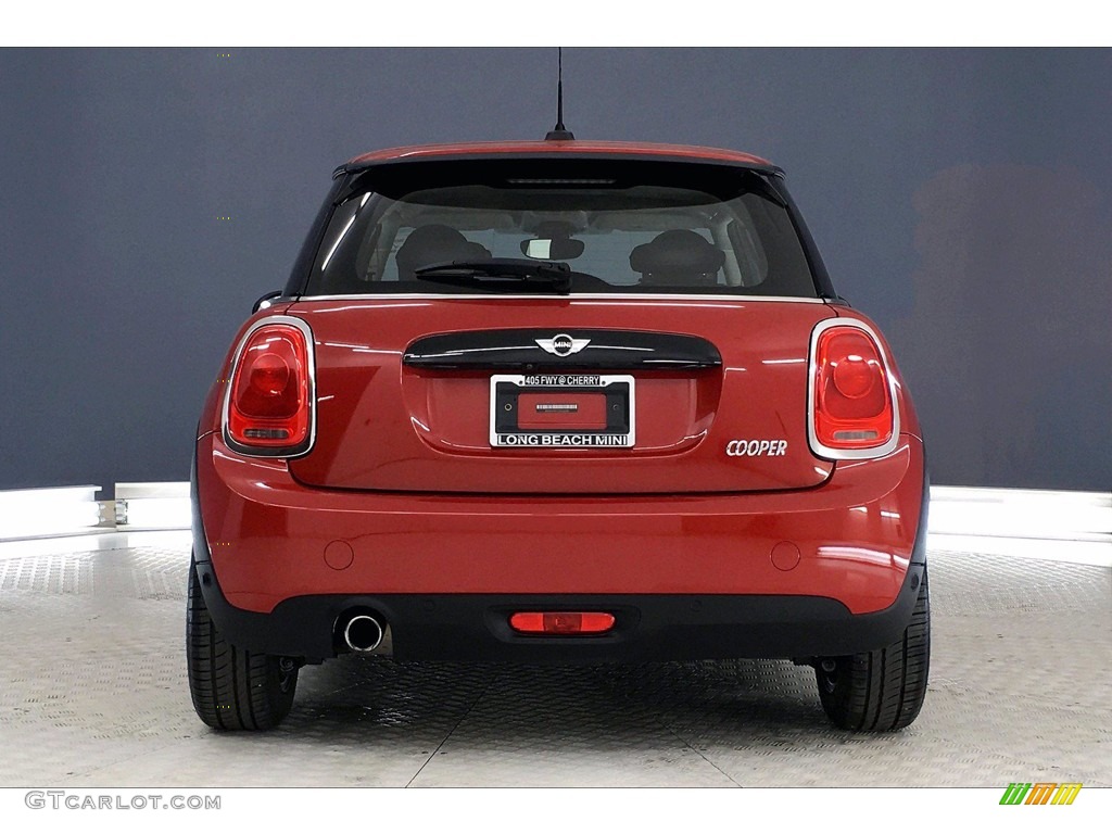 2018 Hardtop Cooper 2 Door - Blazing Red Metallic / Carbon Black photo #3