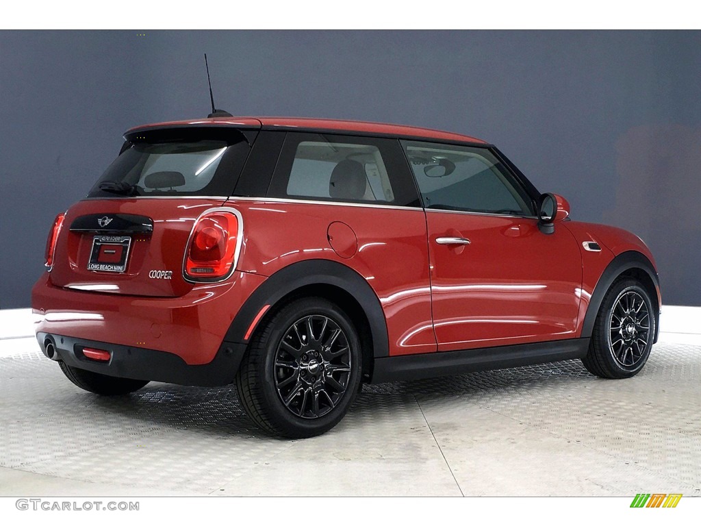 2018 Hardtop Cooper 2 Door - Blazing Red Metallic / Carbon Black photo #13