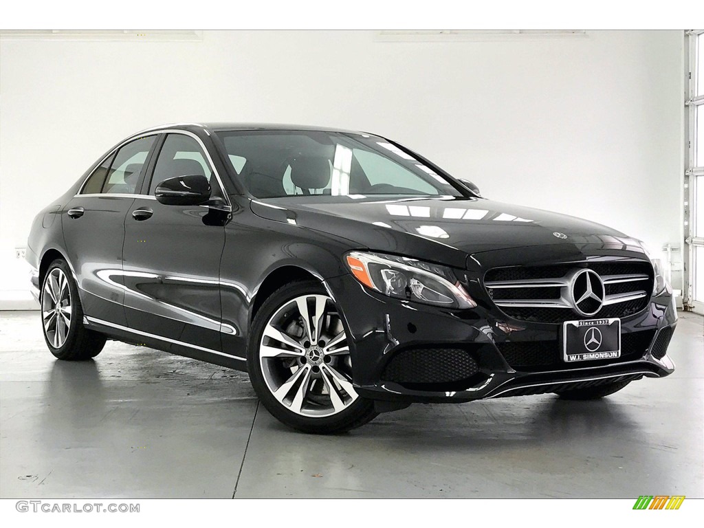 Black 2018 Mercedes-Benz C 300 Sedan Exterior Photo #140616788
