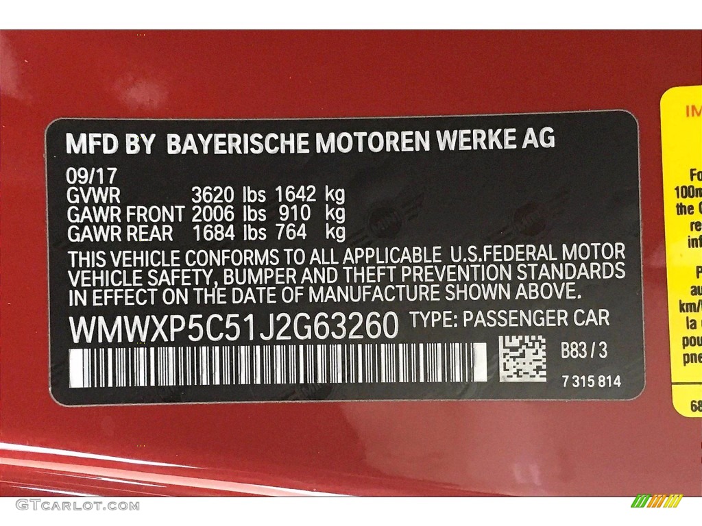 2018 Hardtop Cooper 2 Door - Blazing Red Metallic / Carbon Black photo #34