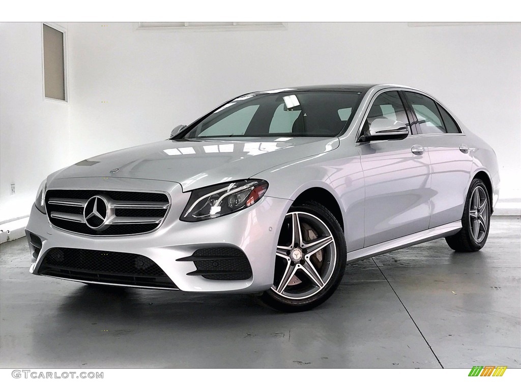Iridium Silver Metallic 2017 Mercedes-Benz E 300 4Matic Sedan Exterior Photo #140617407
