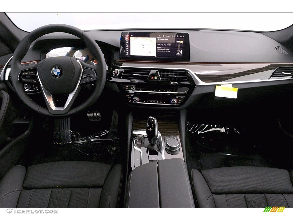 2021 5 Series 540i Sedan - Alpine White / Black photo #5