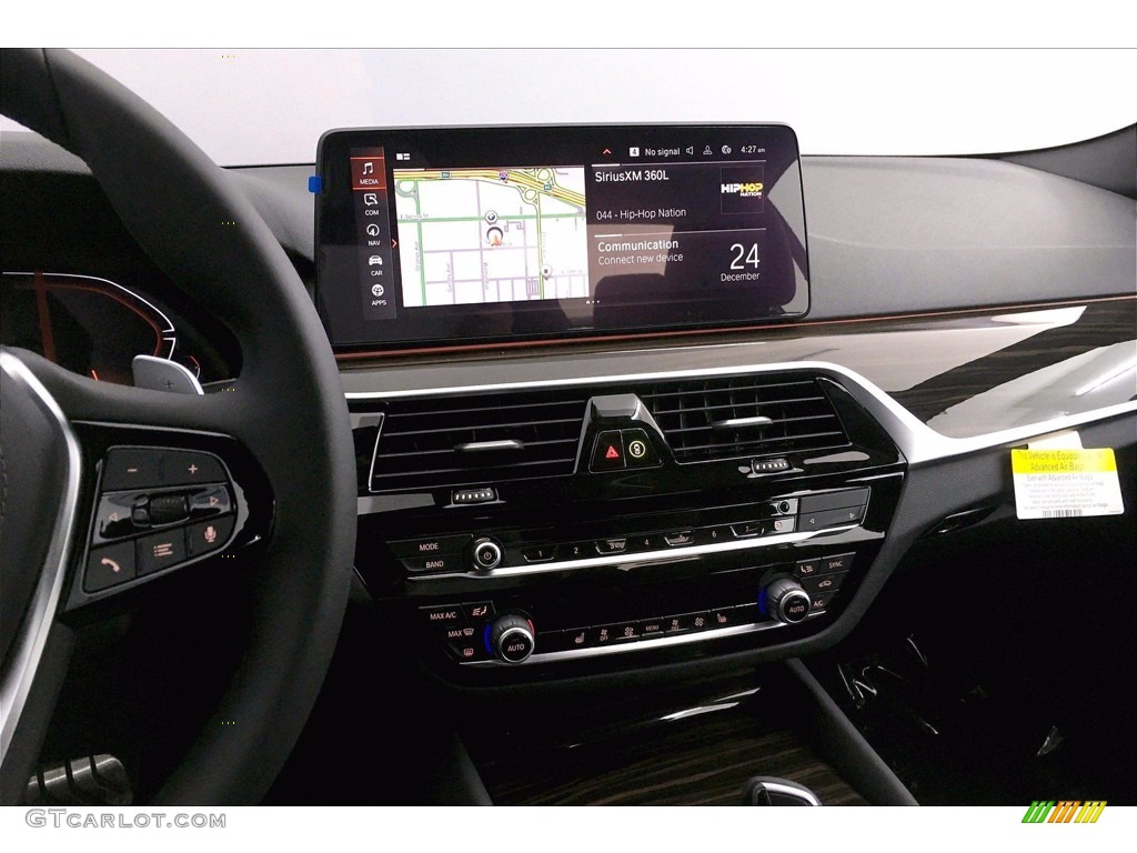 2021 5 Series 540i Sedan - Alpine White / Black photo #6