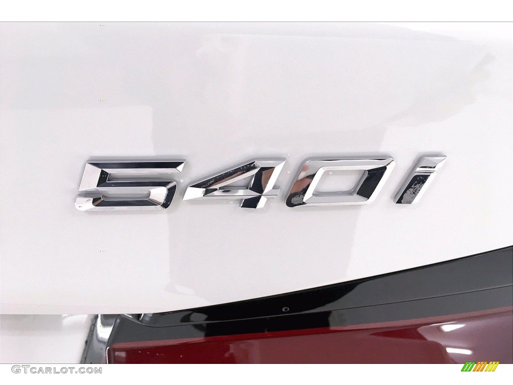2021 5 Series 540i Sedan - Alpine White / Black photo #16