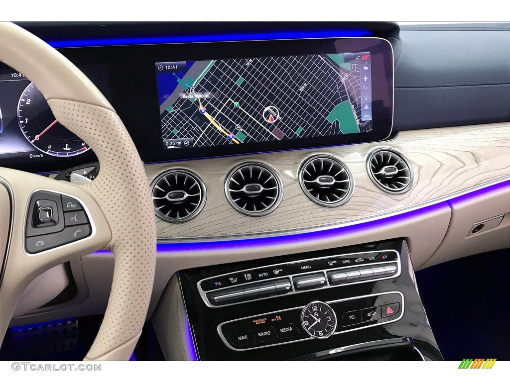 2018 E 400 Convertible - Lunar Blue Metallic / Macchiato Beige/Yacht Blue photo #5