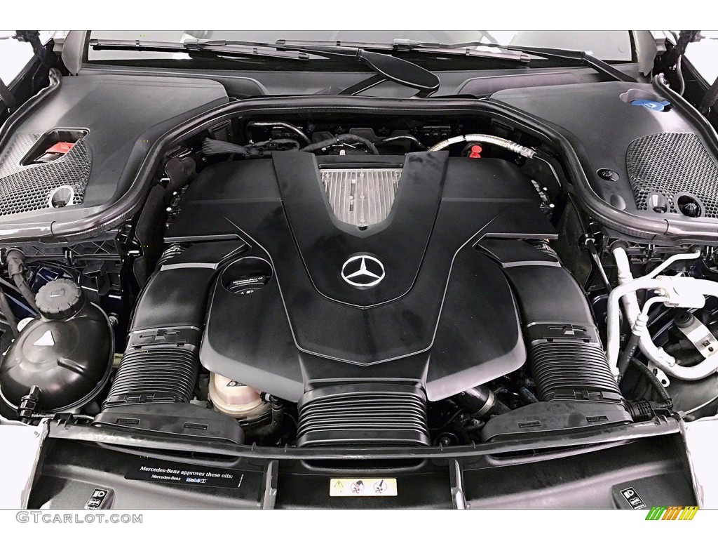 2018 E 400 Convertible - Lunar Blue Metallic / Macchiato Beige/Yacht Blue photo #9