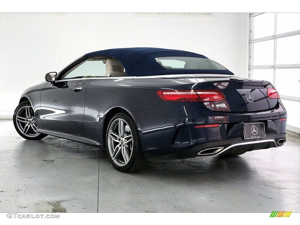 2018 E 400 Convertible - Lunar Blue Metallic / Macchiato Beige/Yacht Blue photo #10