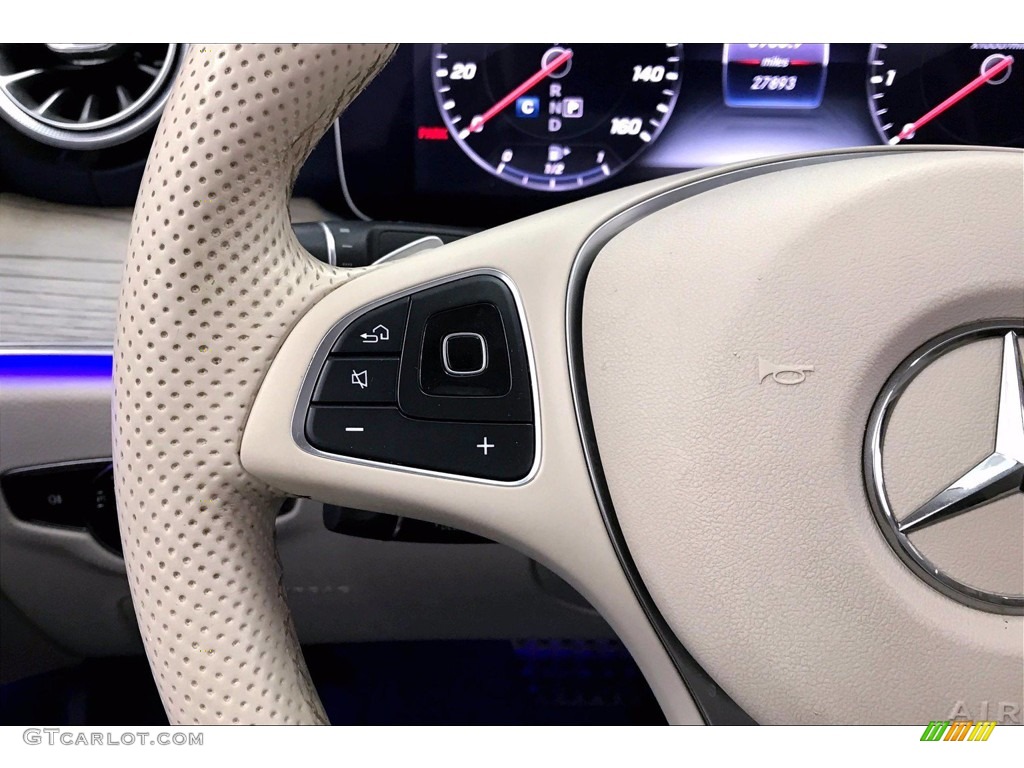 2018 E 400 Convertible - Lunar Blue Metallic / Macchiato Beige/Yacht Blue photo #21