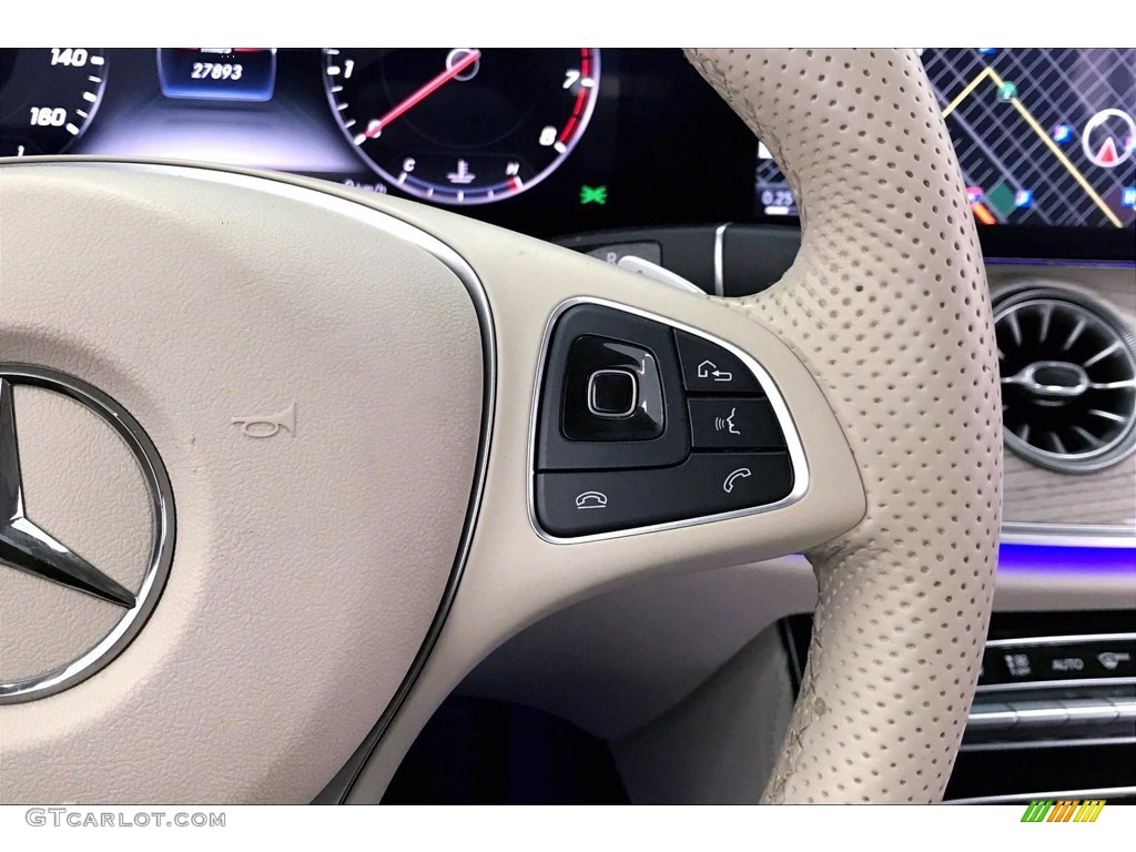 2018 E 400 Convertible - Lunar Blue Metallic / Macchiato Beige/Yacht Blue photo #22