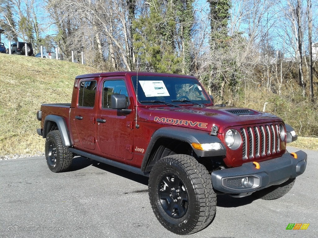 Snazzberry Pearl 2021 Jeep Gladiator Mojave 4x4 Exterior Photo #140618809