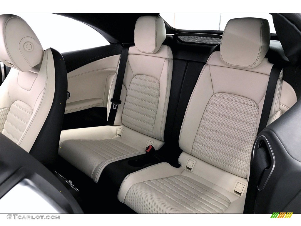 Silk Beige/Black Interior 2020 Mercedes-Benz C 300 Cabriolet Photo #140620138