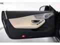 Silk Beige/Black 2020 Mercedes-Benz C 300 Cabriolet Door Panel