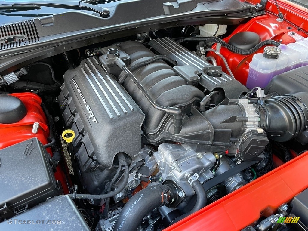 2021 Dodge Challenger R/T Scat Pack Widebody 392 SRT 6.4 Liter HEMI OHV-16 Valve VVT MDS V8 Engine Photo #140620522