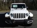 2021 Bright White Jeep Gladiator Overland 4x4  photo #3