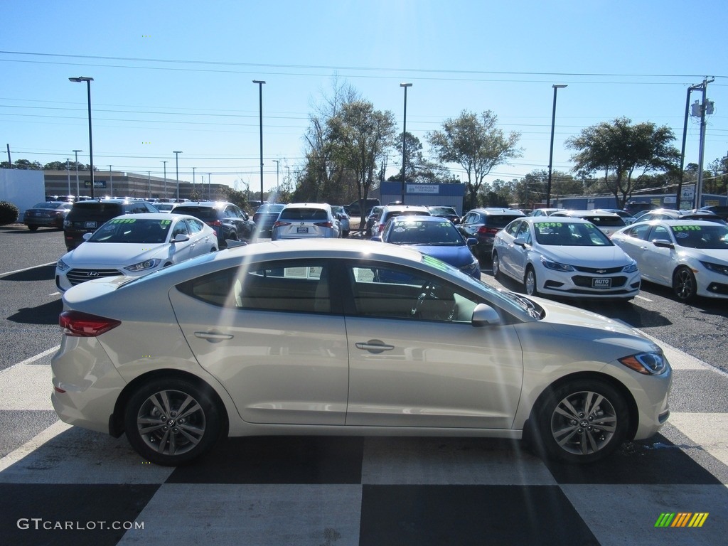 2018 Elantra SEL - Mineral Beige / Beige photo #3
