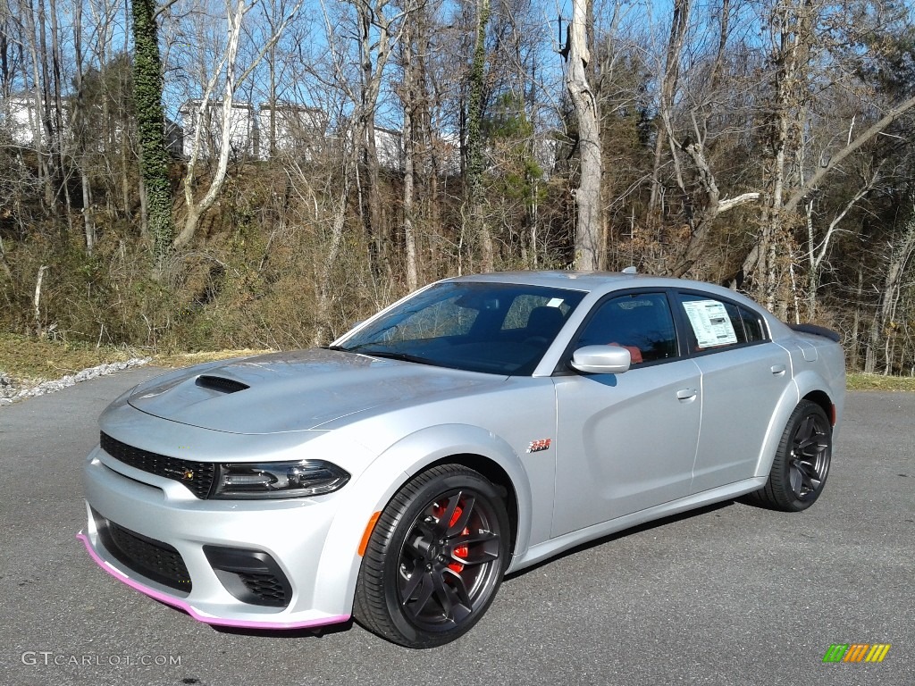 Triple Nickel 2021 Dodge Charger Scat Pack Widebody Exterior Photo #140621625