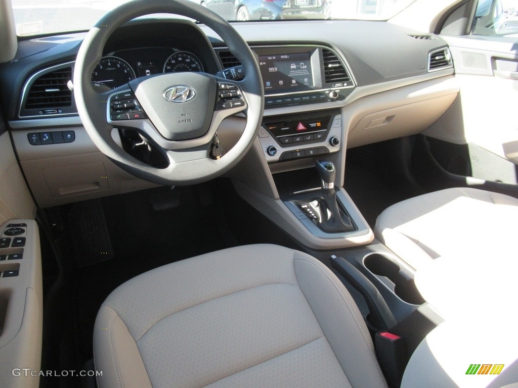 2018 Elantra SEL - Mineral Beige / Beige photo #14