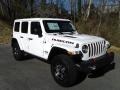 Bright White - Wrangler Unlimited Rubicon 4x4 Photo No. 4