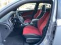 Black/Ruby Red 2021 Dodge Charger Scat Pack Widebody Interior Color