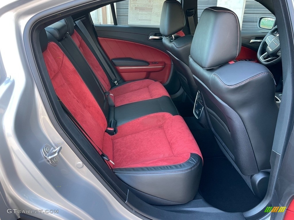2021 Dodge Charger Scat Pack Widebody Rear Seat Photo #140621935