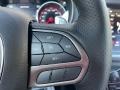 Black/Ruby Red 2021 Dodge Charger Scat Pack Widebody Steering Wheel