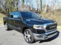 Diamond Black Crystal Pearl 2021 Ram 1500 Limited Crew Cab 4x4 Exterior