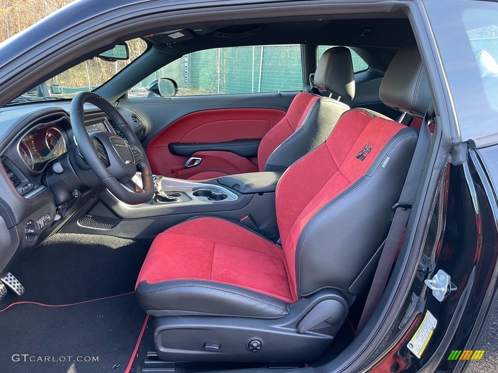 2021 Dodge Challenger R/T Scat Pack Widebody Front Seat Photo #140622367