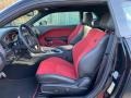 Black/Ruby Red Front Seat Photo for 2021 Dodge Challenger #140622367
