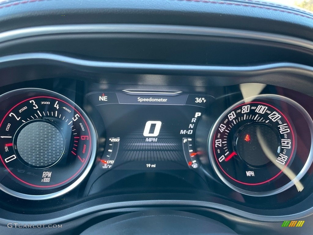 2021 Dodge Challenger R/T Scat Pack Widebody Gauges Photo #140622490