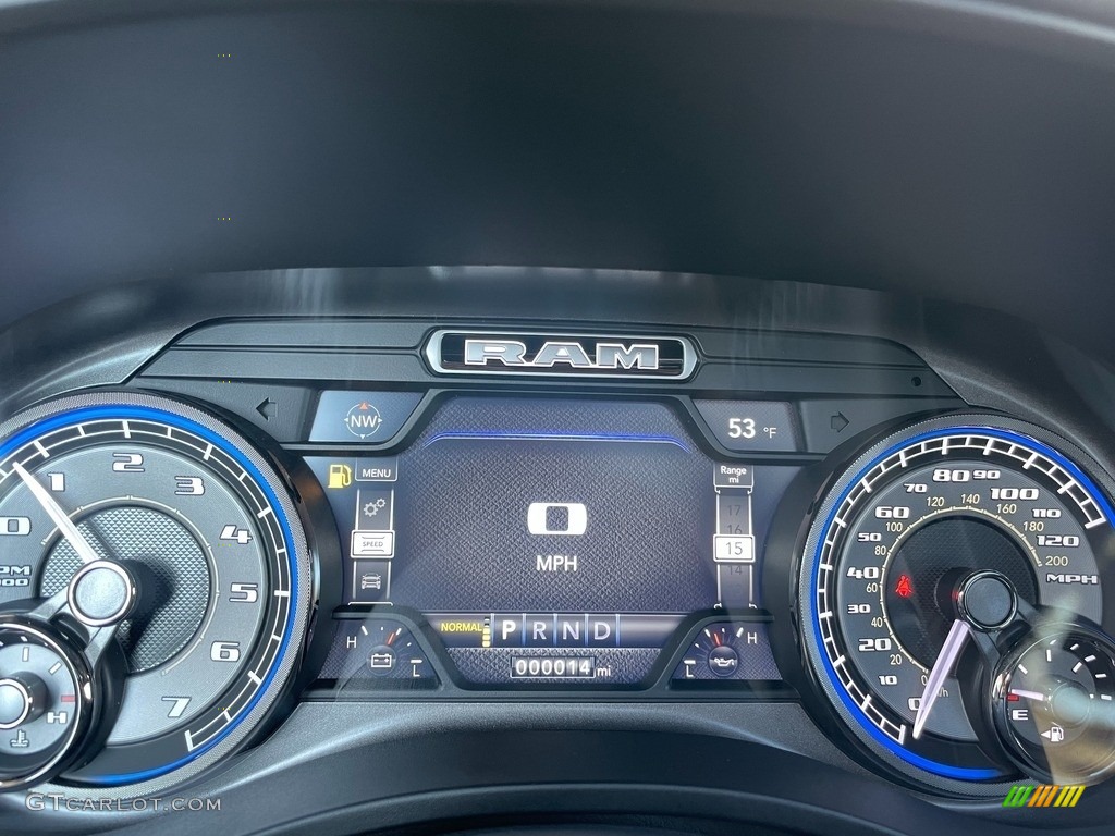 2021 Ram 1500 Limited Crew Cab 4x4 Gauges Photo #140622577