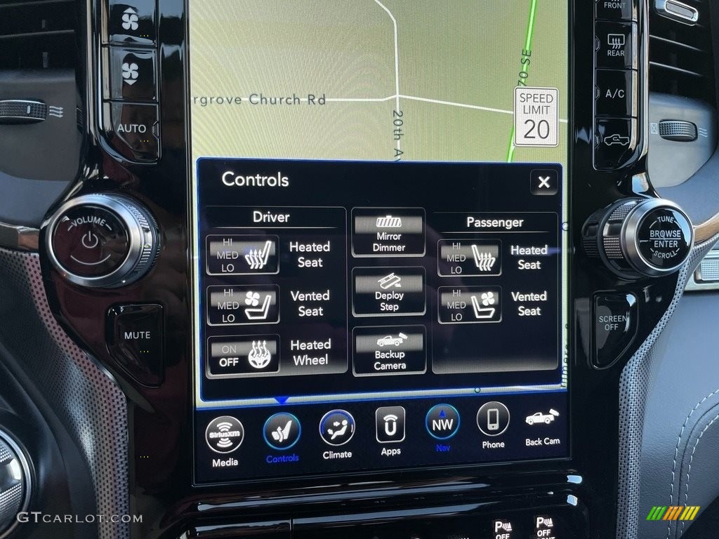 2021 Ram 1500 Limited Crew Cab 4x4 Controls Photo #140622630