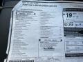 2021 Ram 1500 Limited Crew Cab 4x4 Window Sticker