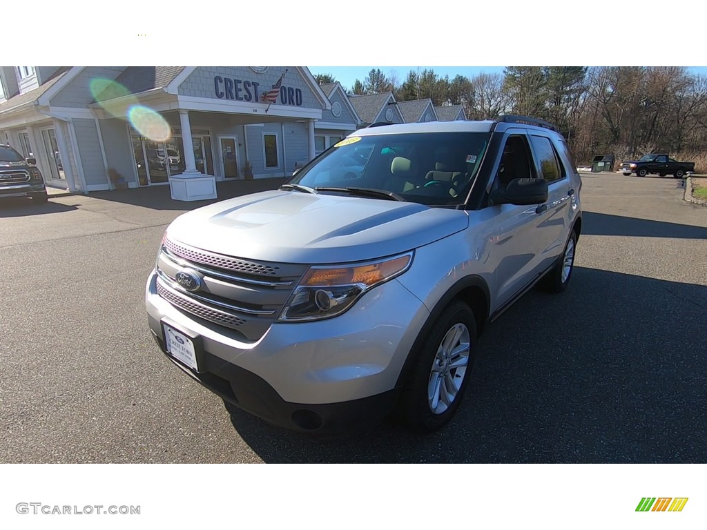 2015 Explorer 4WD - Ingot Silver / Medium Light Stone photo #3
