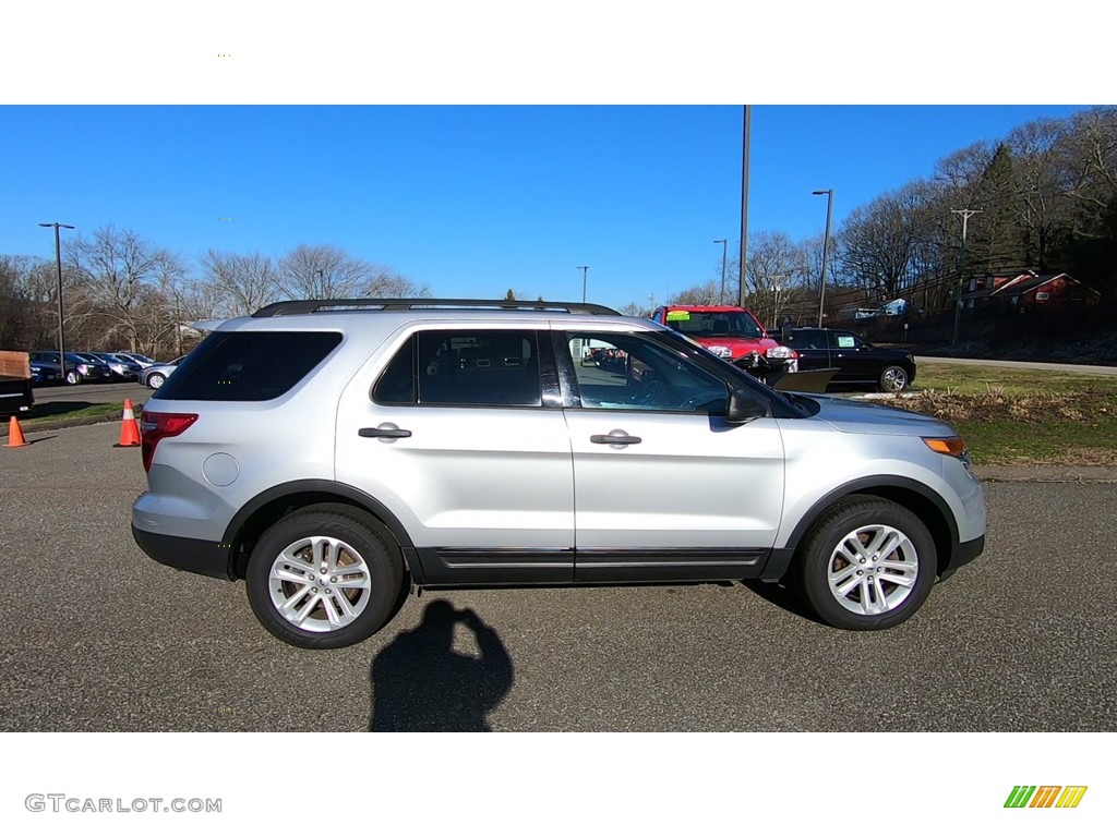2015 Explorer 4WD - Ingot Silver / Medium Light Stone photo #8